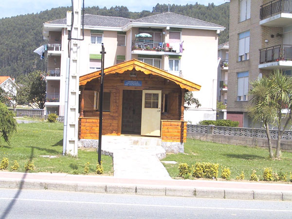 Cabaña diáfana.