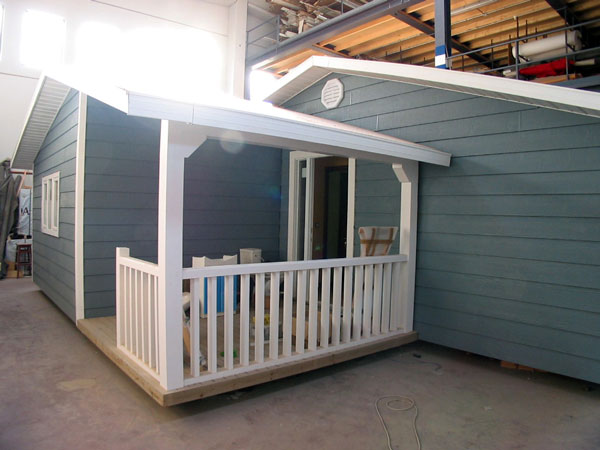 Cabaña tipo modular.