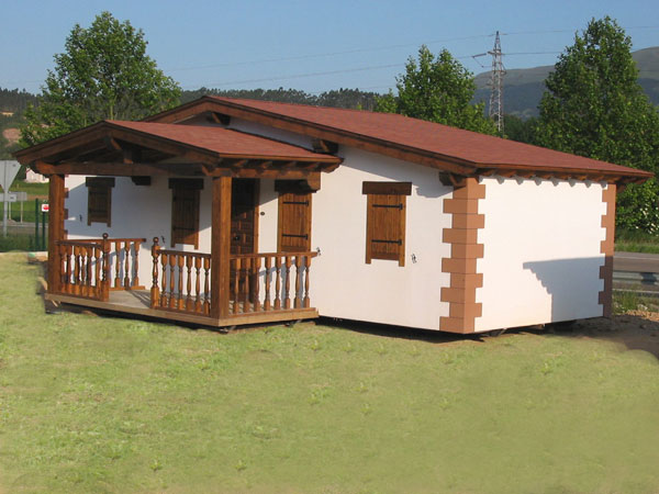 Cabaña tipo modular.