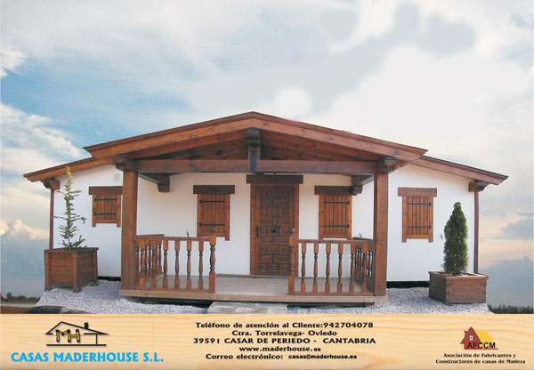 Cabaña tipo modular.