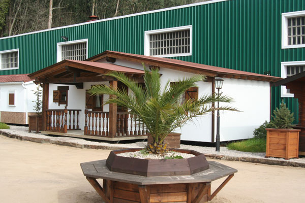 Cabaña tipo modular.