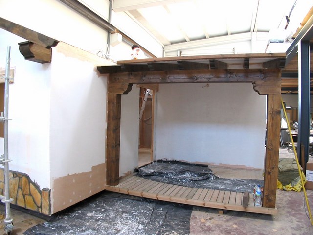 Vivienda modular de entramado.
