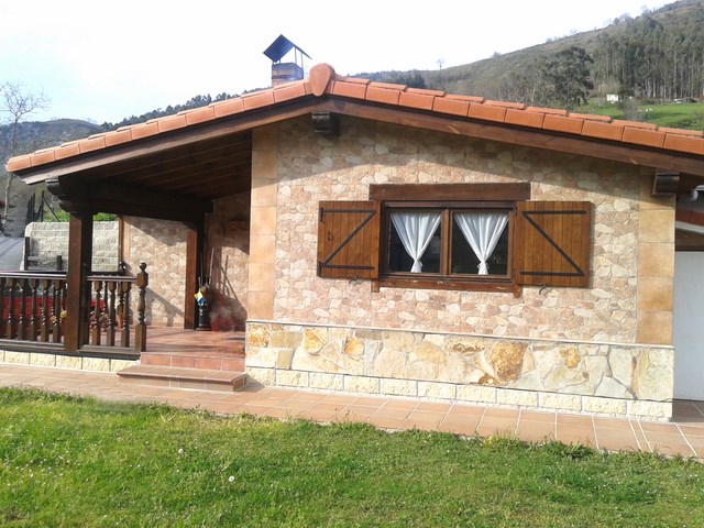 Vivienda modular de entramado.