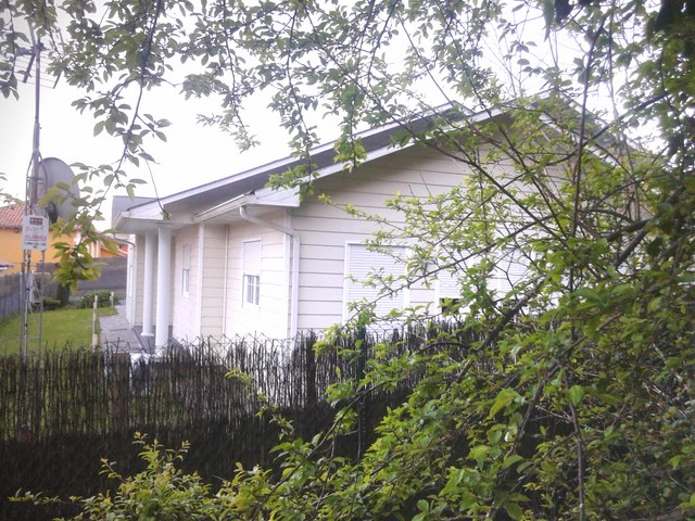 Vivienda de entramado, en planta baja.
