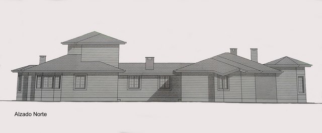 Conjunto de dos viviendas pareadas.(Vivienda bifamiliar).
