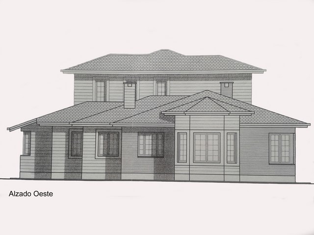 Conjunto de dos viviendas pareadas.(Vivienda bifamiliar).