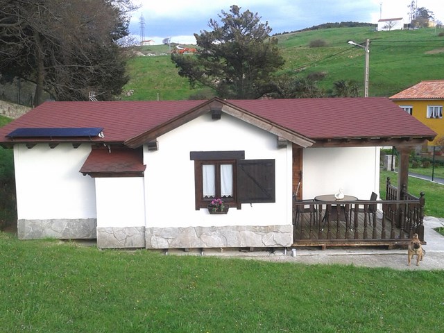 Vivienda modular de entramado.