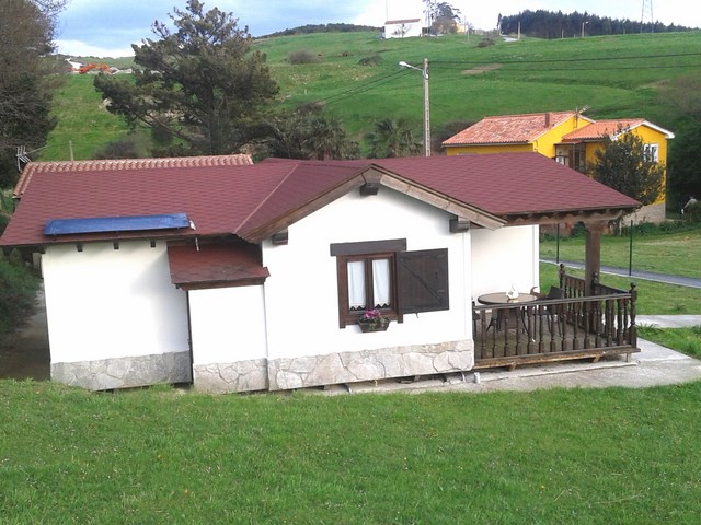 Vivienda modular de entramado.
