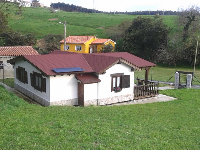 Vivienda modular de entramado.