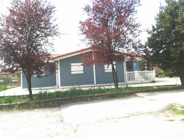 Vivienda modular de entramado.