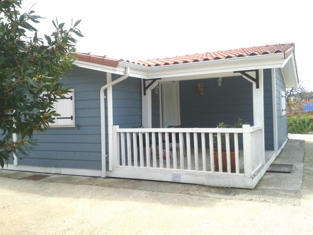 Vivienda modular de entramado.