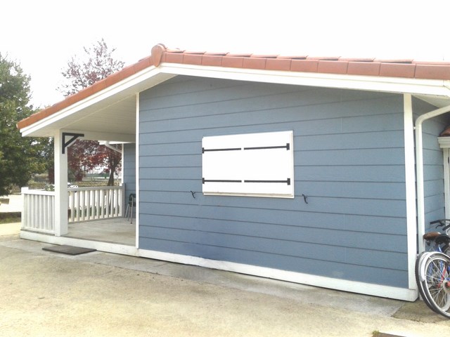 Vivienda modular de entramado.