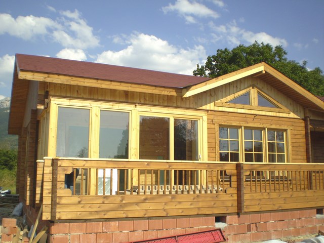 Vivienda con doble tabique.