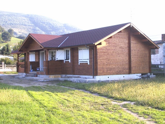 Vivienda con doble tabique.