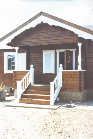 Vivienda con doble tabique.