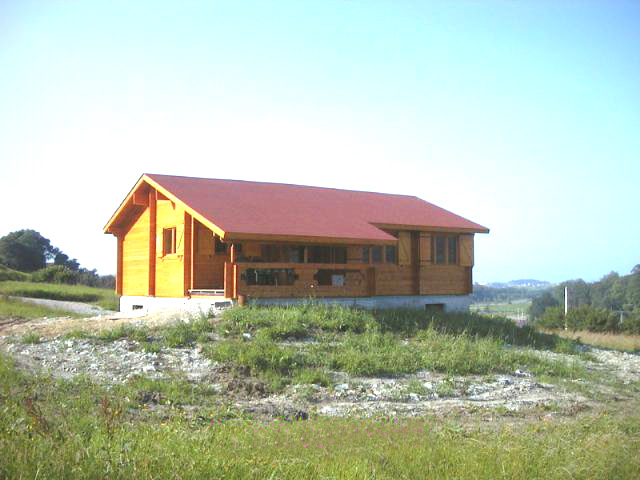 Vivienda de sencillo diseño.