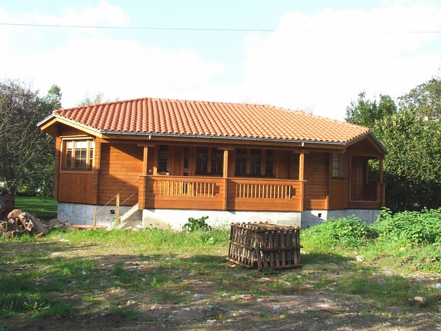 Vivienda con doble tabique.